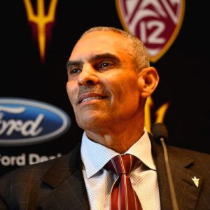 Image of Arizona State University head coach Herm Edwards.