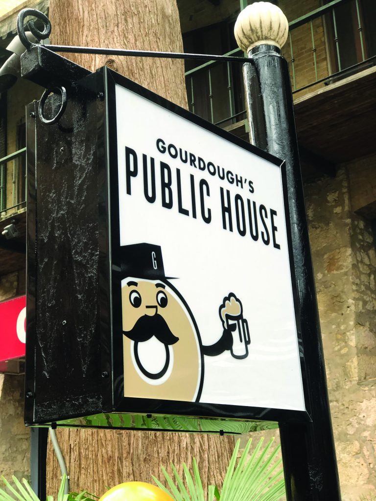 Gordough’s sign greets hungry guests